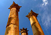 Jerash - colonnes