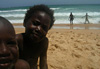 Sur la plage de Yoff