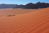 Dune de sable entre roches