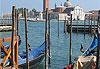 Gondoles et �le San Giorgio