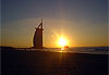 Coucher de soleil sur le Burj Al Arab