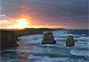 Lev� de soleil sur les 12 ap�tres