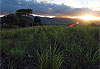 Soleil couchant sur Basse Terre