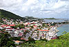Le Port de Marigot vu du Fort