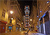Elevador de Santa Justa en nocturne