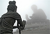 Bouddha dans la brume