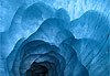 Grotte de glace pr�s de Chamonix