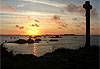 Coucher de soleil � la Croix de Maudez