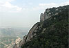 Ce qu�on voit du monast�re de Montserrat