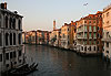 Grand canal en fin de journee