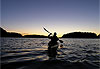 Rando-kayak sur le lac Linansaari