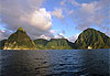 Les Pitons de Ste Lucie