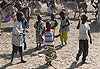 Enfants au March� de brousse