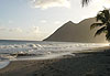 La Plage du Diamant au coucher du soleil