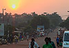 Couch� de soleil sur di�gon�fla