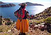 La P�ninsule de Capachica sur le Lac Titicaca