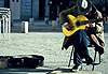 Joueur de flamenco dans Madrid