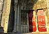Porche de l��glise de Saint-Loup-de-Naud