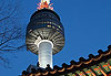 Tour Namsan � la tomb�e de la nuit
