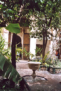 D�ner dans un riad de la m�dina