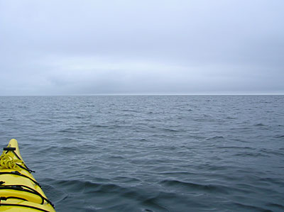 Le souffle des baleines au loin dans la nuit