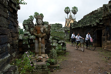 De Phnom Penh � Kompong Cham 