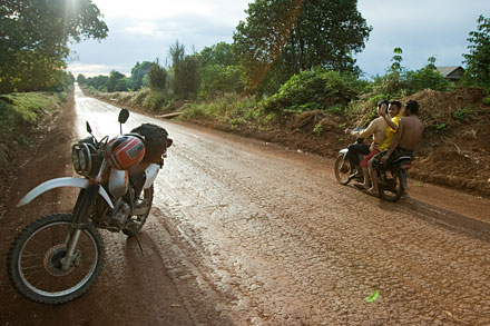Banlung, capitale d�une province sans bitume