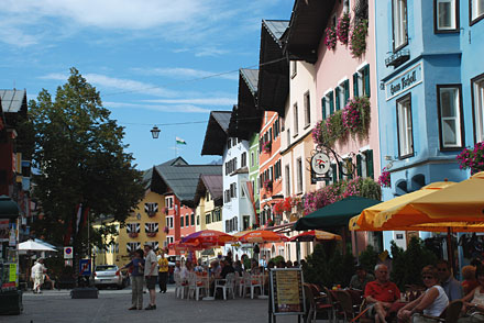 Kitzb�hel, la reine
