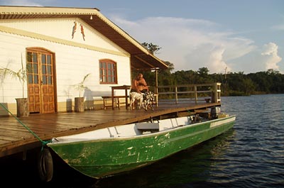Un rabelaisien sur le rio Negro