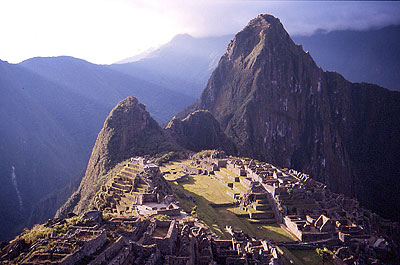 Au sommet du Machu Picchu