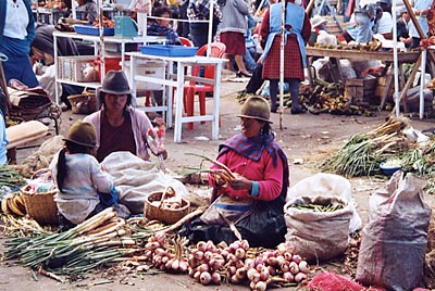 Au march� indien d�Otavalo