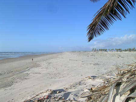 Plage de Mangue Seco, Bahia, Brésil