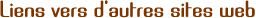 liens vers d'autres sites web