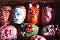 Masques de carnaval du Pernambuco &copy; Banjee