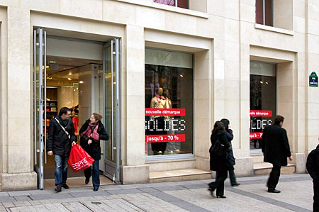 Les soldes à Paris © Fabrice Jousselin / Office du tourisme de Paris