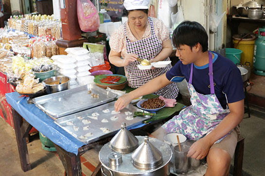 Nang Loeng Market à Bangkok © Dominique Roland