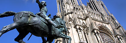 La cath�drale de Reims f�te ses 800 ans