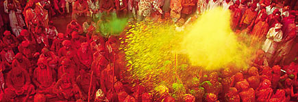 Holi, la f�te des couleurs en Inde