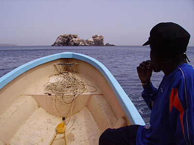 Trois �les au large de Dakar