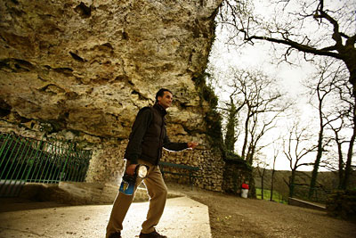 La grotte orn�e d�Arcy-sur-Cure
