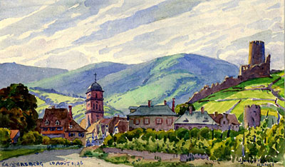 En Alsace, avec Hansi
