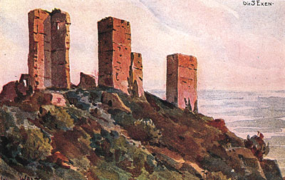 Chateaux forts sur frontière