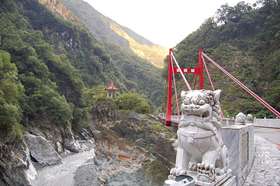 Dans les gorges de Taroko