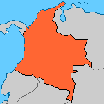 Carte Colombie