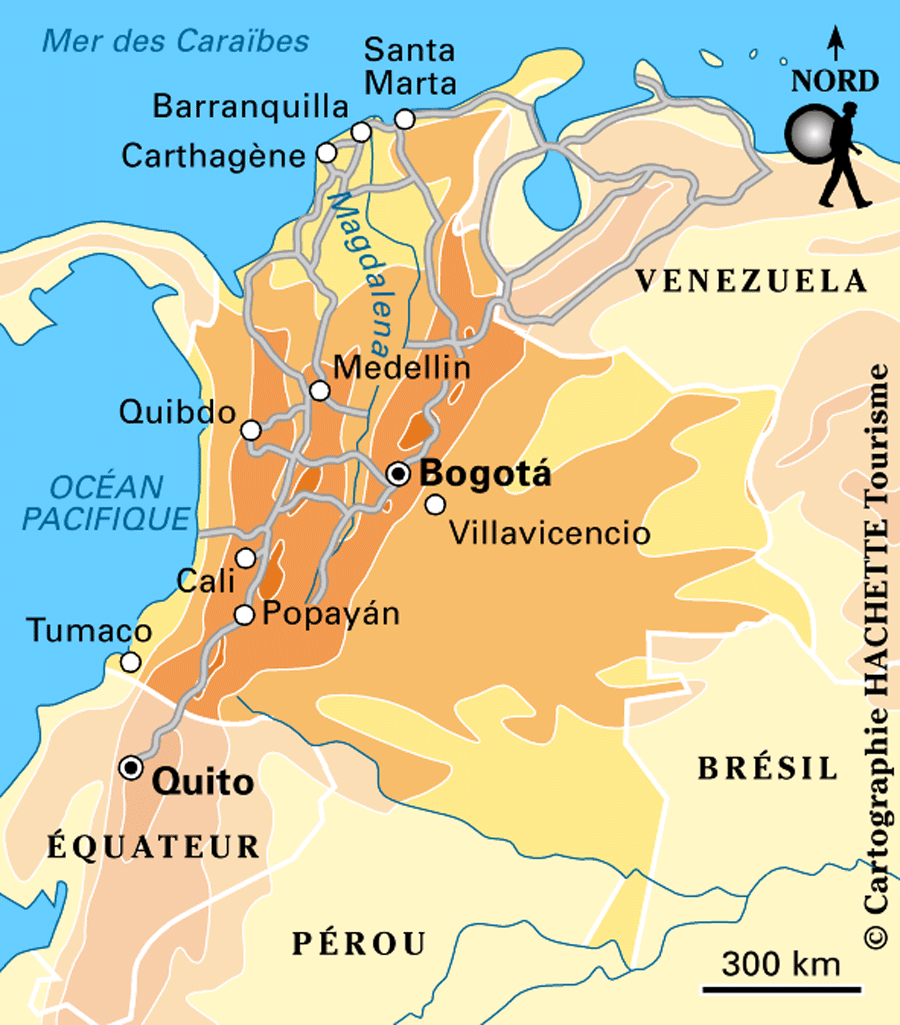 colombie carte - Image