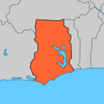 Carte Ghana