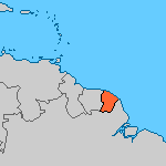 Carte Guyane
