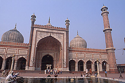 Delhi. Jama Masjid.