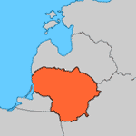 Carte Lituanie