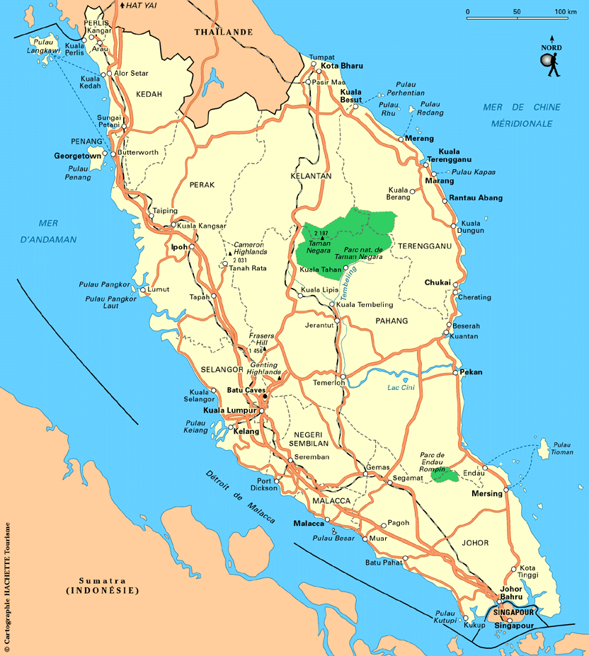kuala lumpur carte malaisie - Image